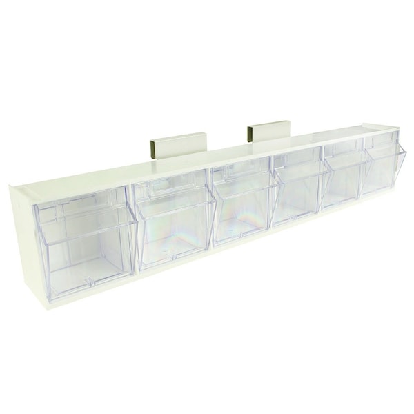M & A-Series Accessories 6 Compartment, Direct Mount Tilt Bin TILTBIN6DM - main